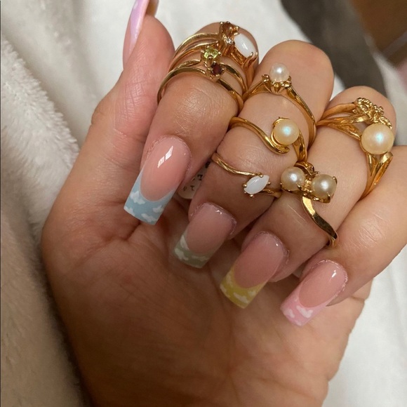 Dainty, Stackable Rings - Picture 2 of 6